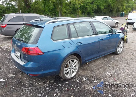 2015 Volkswagen Golf Sportwagen Tdi Sel 4-Door from USA, damaged, VIN 3VWCA7AU4FM509306